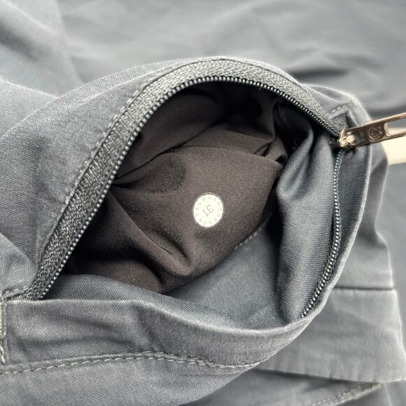 Lululemon Mens 31x29 Blue Zip Pocket Commission Pants - Picture 4 of 7